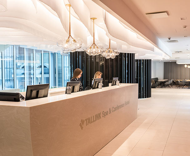 Tallink Spa & Conference Hotel reception