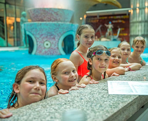 Barn på spa i Tallinn