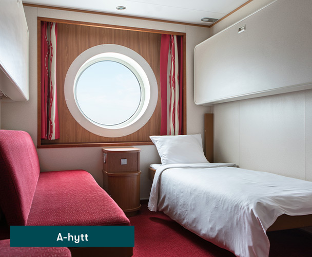 A-hytt på Baltic Queen