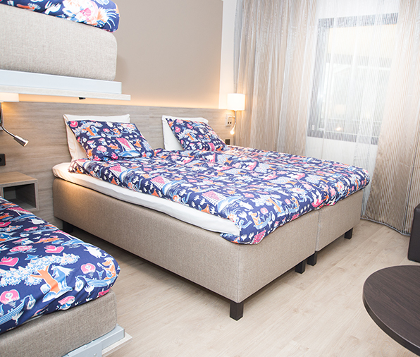 Mumin rum på Hotell Pommern på Åland