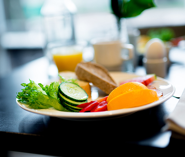 Frukost på Hotell Pommern på Åland